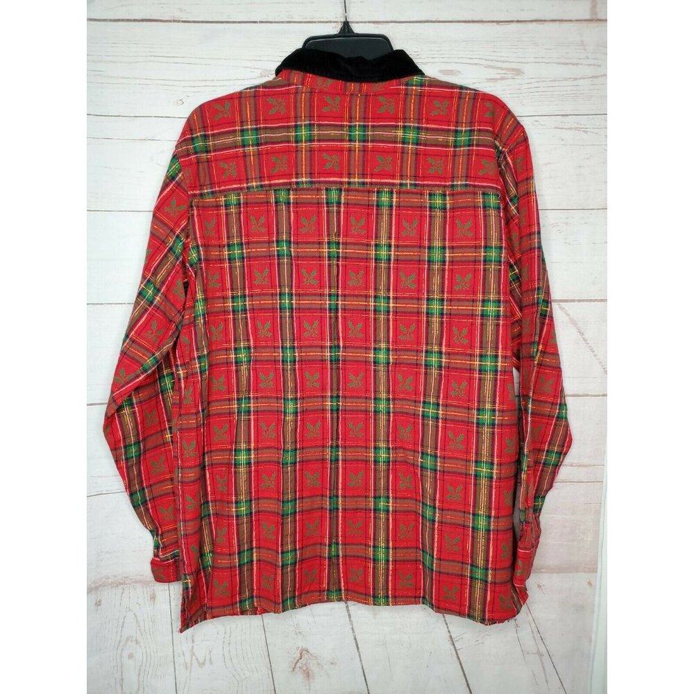 Basic Edition Holiday Mistletoe Thick Collar Butt… - image 5